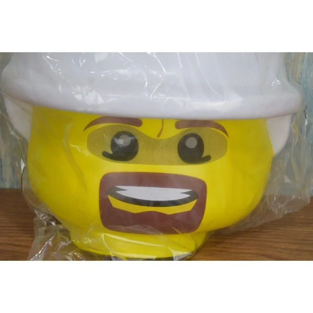 RARE LEGO Minifigure Firefighter Mask & Hands Costume Accessory Disguise NEW